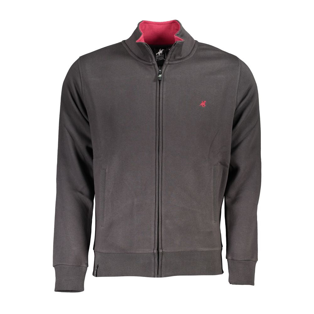 U.S. Grand Polo Grigio Cotton Men's Sweatshirt