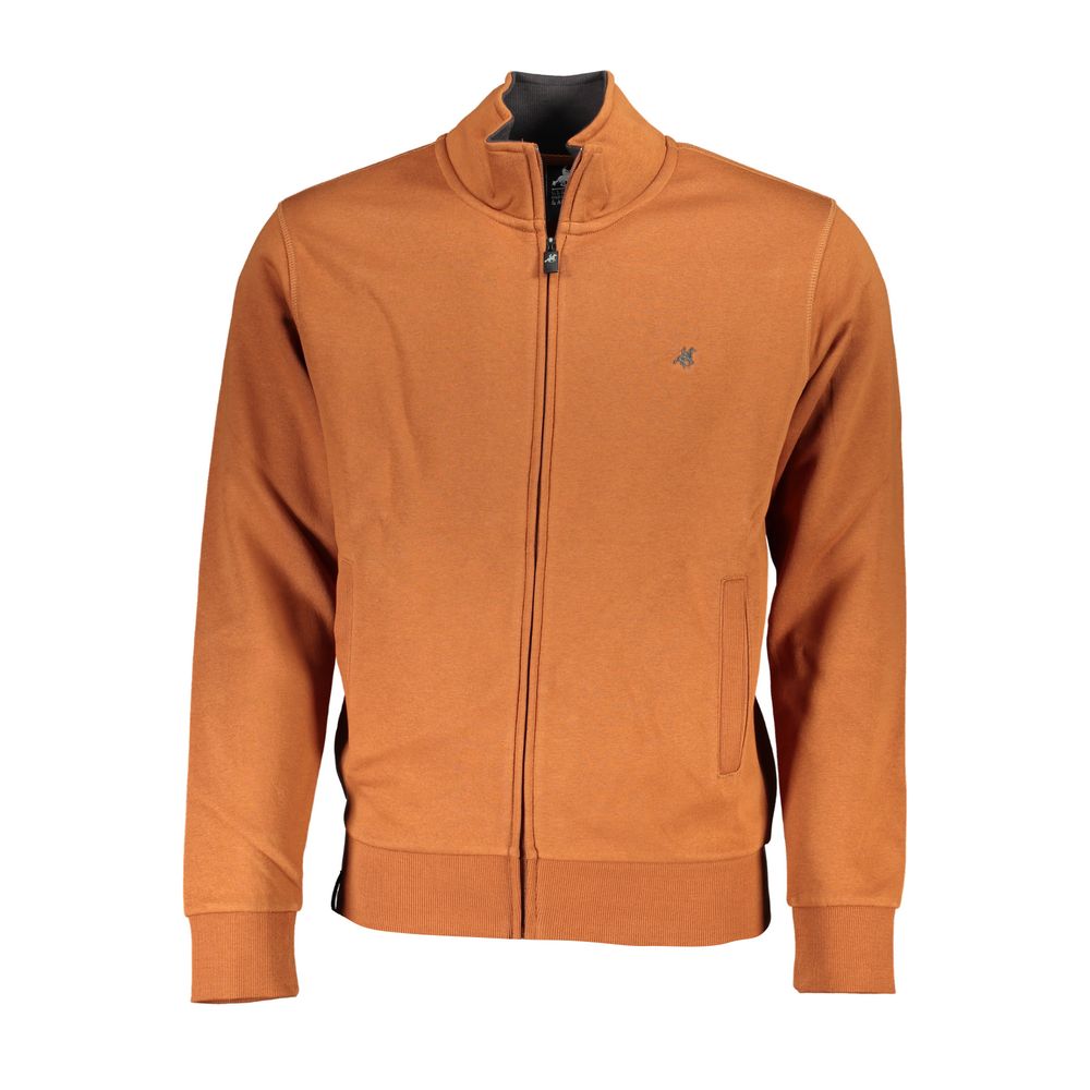 U.S. Grand Polo Marrone Cotton Men Sweatshirt - XXL