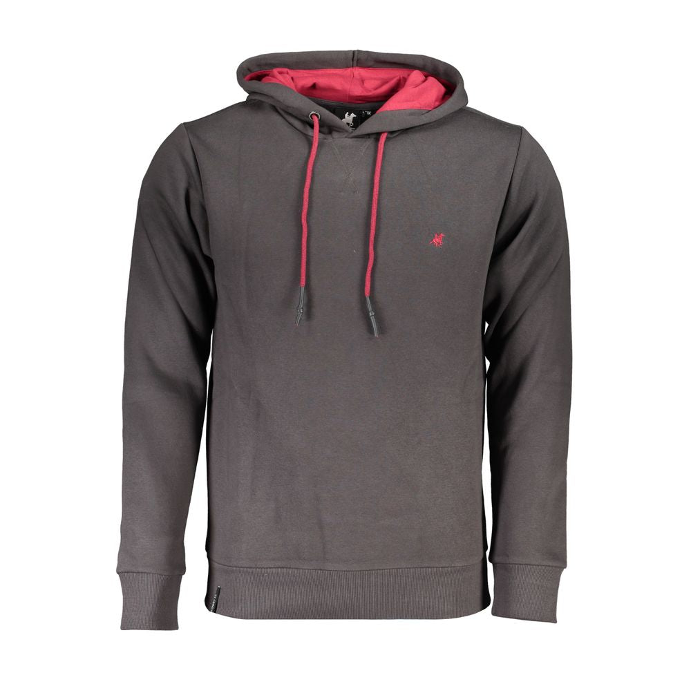 U.S. Grand Polo Griglio Cotton Men Sweatshirt - Grey - XXL