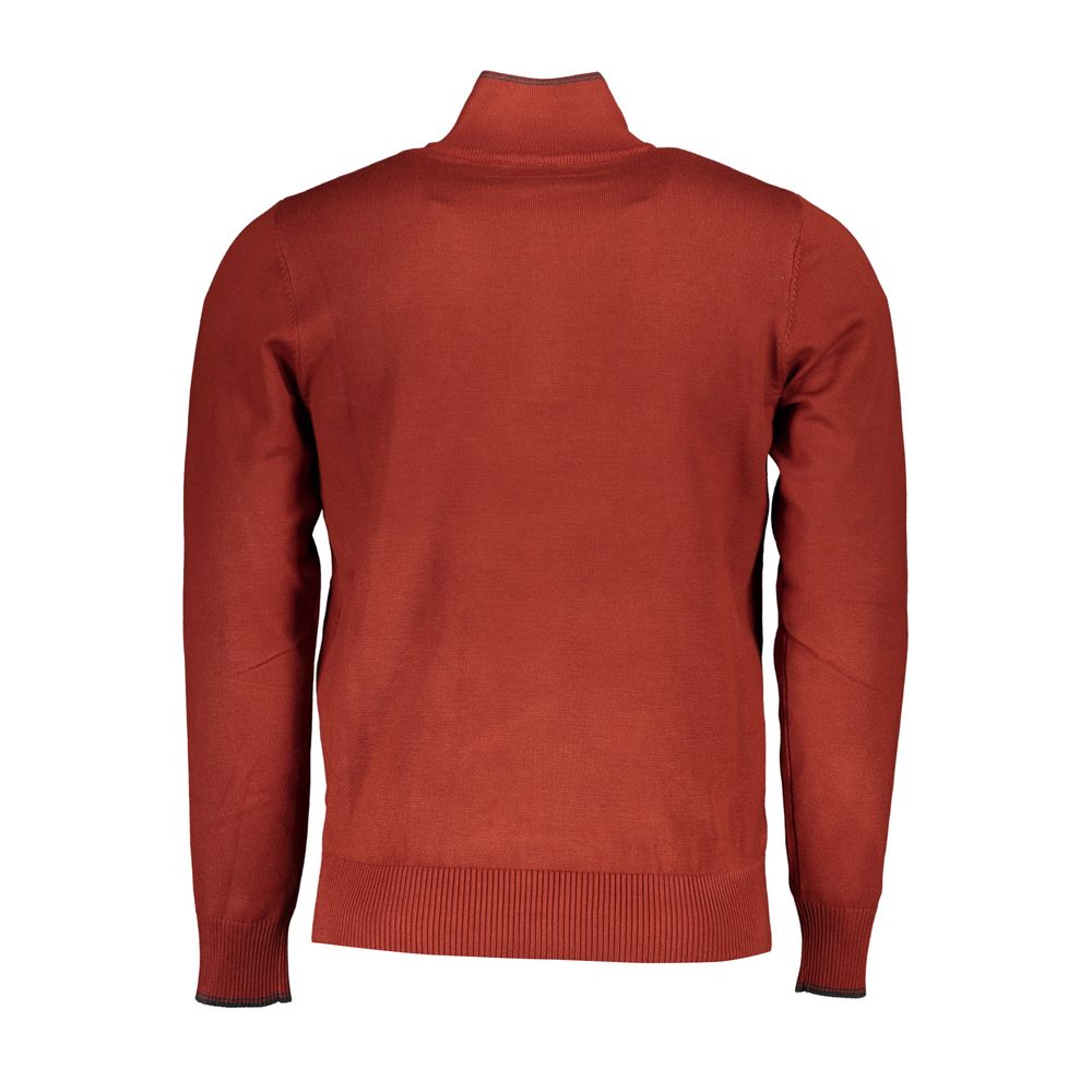U.S. Grand Polo Blue Viscose Mens Sweater - Bronze - 3XL