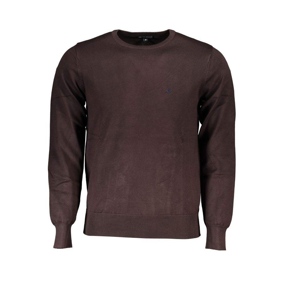 U.S. Grand Polo Marrone Viscosa Men's Sweater - Brown - XXL