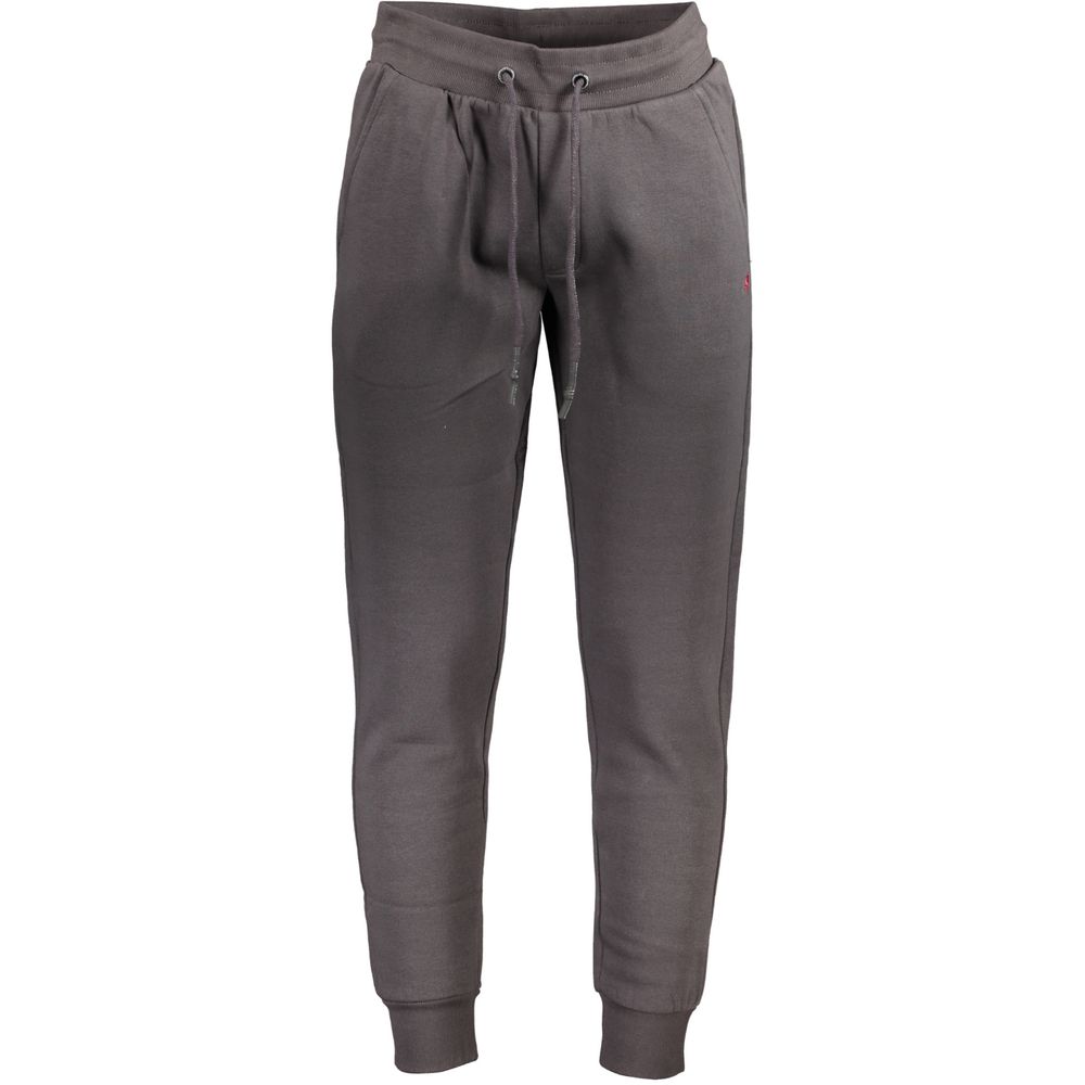 U.S. Grand Polo Grigio Cotton Men's Sweatpant - Gray - XXL