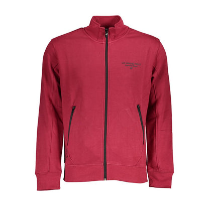 U.S. Grand Polo Red Cotton Men Sweatshirt