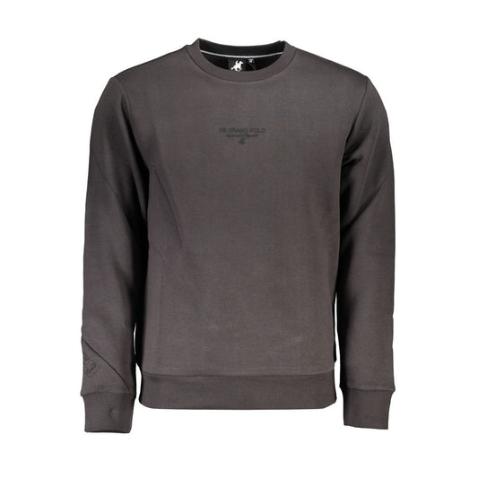 U.S. Grand Polo Gray Cotton Men Sweatshirt