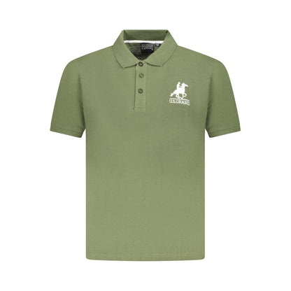 U.S. Grand Polo Verde Cotton Men Polo Shirt