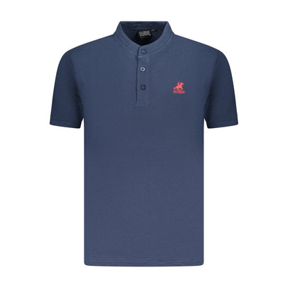 U.S. Grand Polo Blue Cotton Men Polo