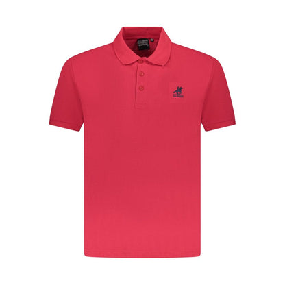 U.S. Grand Polo Red Cotton Men Polo Shirt