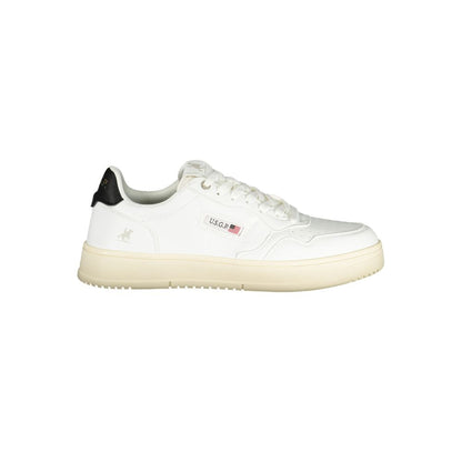 U.S. Grand Polo Bianco Polyurethane Men Sneaker - White