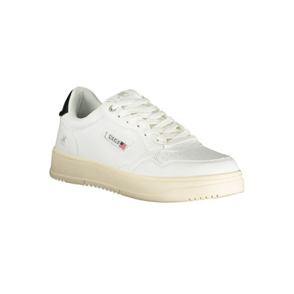 U.S. Grand Polo Bianco Polyurethane Men Sneaker - White