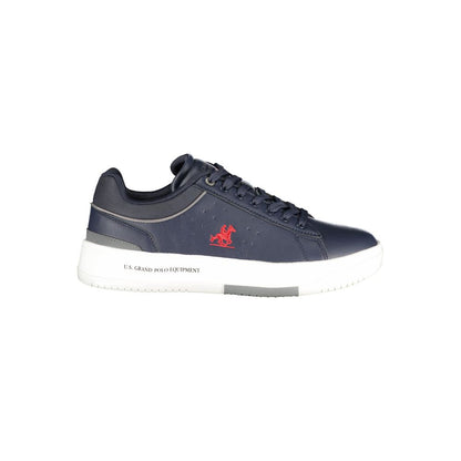U.S. Grand Polo Blue Polyurethane Men Sneaker
