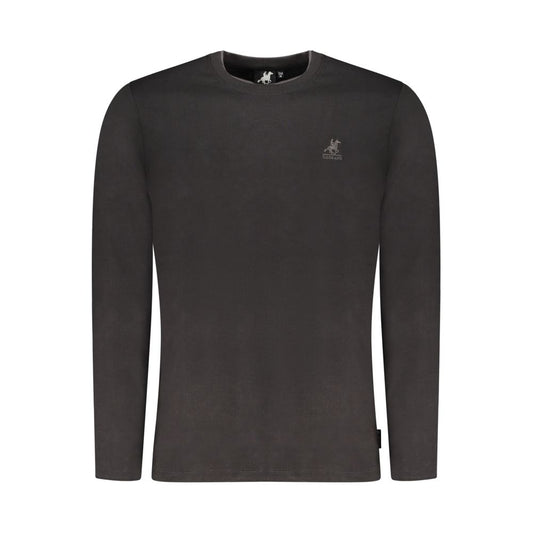 U.S. Grand Polo Black Cotton Men T-Shirt