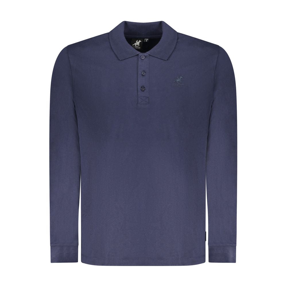 U.S. Grand Polo Blu Cotton Men Polo Shirt