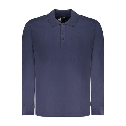 U.S. Grand Polo Blu Cotton Men Polo Shirt