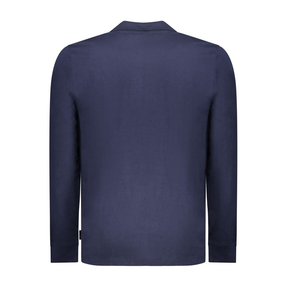 U.S. Grand Polo Blu Cotton Men Polo Shirt