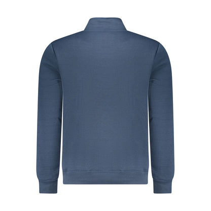 U.S. Grand Polo Blue Polyester Men's Sweatshirt