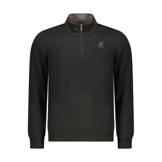 U.S. Grand Polo Black Polyester Men Sweatshirt