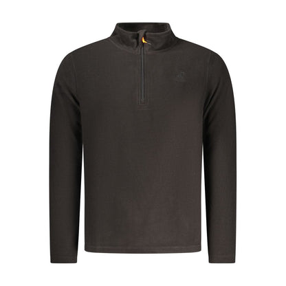U.S. Grand Polo Black Polyester Men's Sweatshirt