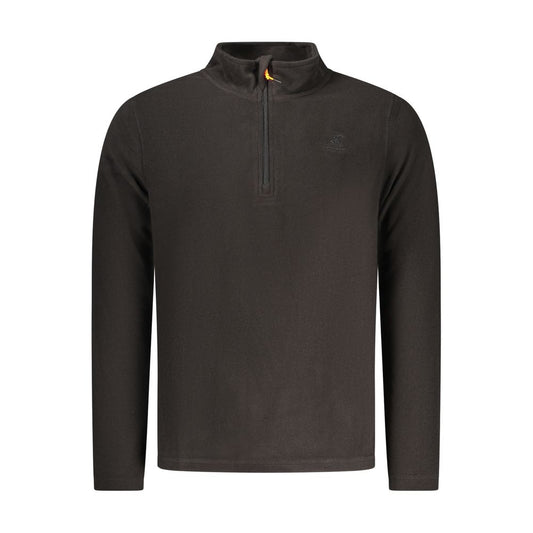 U.S. Grand Polo Black Polyester Men's Sweatshirt