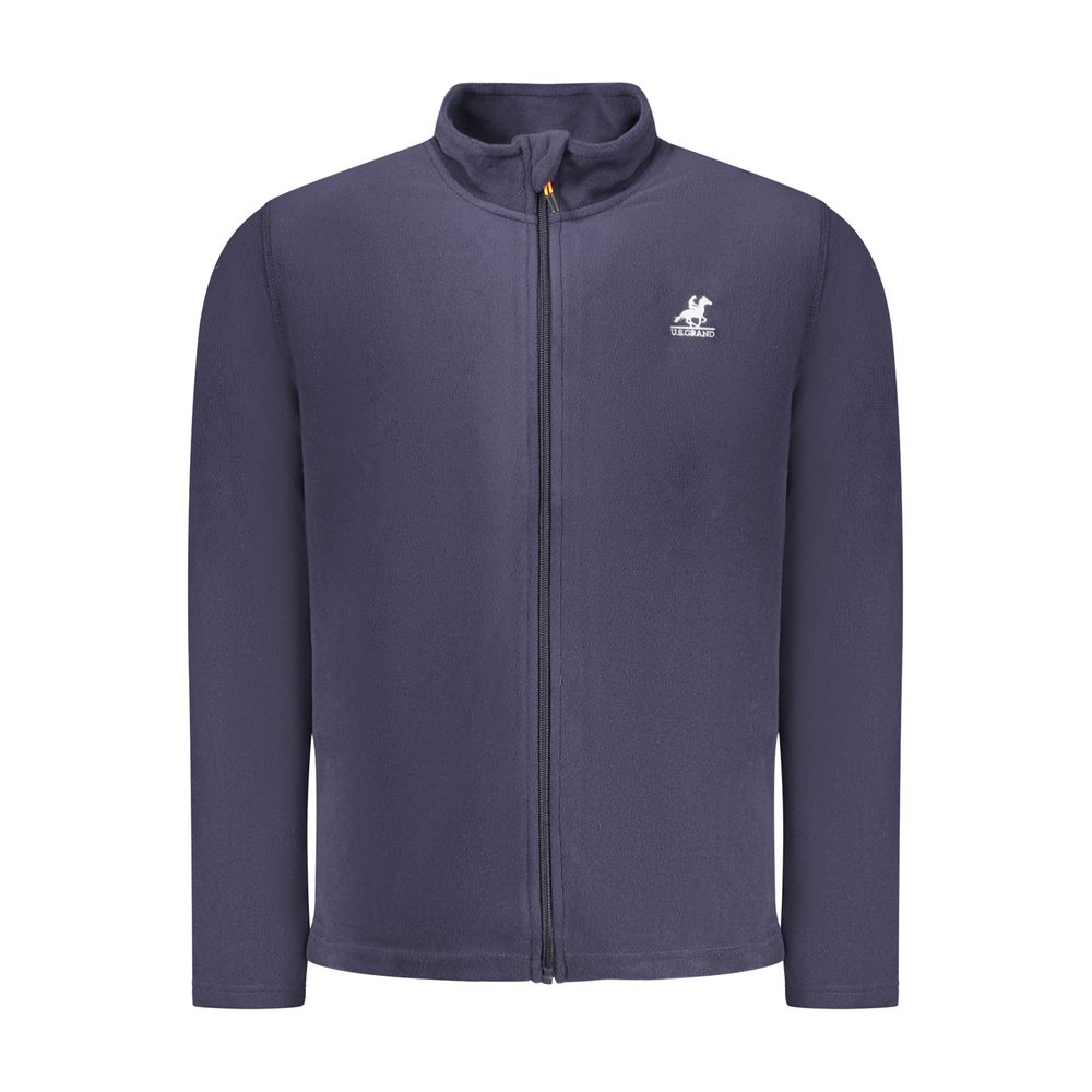 U.S. Grand Polo Blu Polyester Men's Sweatshirt