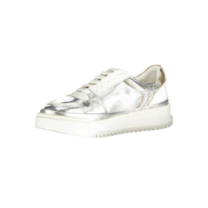 Cafenoir Argento Leather Women Sneaker - Silver - EU36/US6, EU37/US7, EU38/US8, EU39/US9