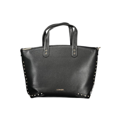 Cafenoir Nero Poliuretano Woman Handbag Argento