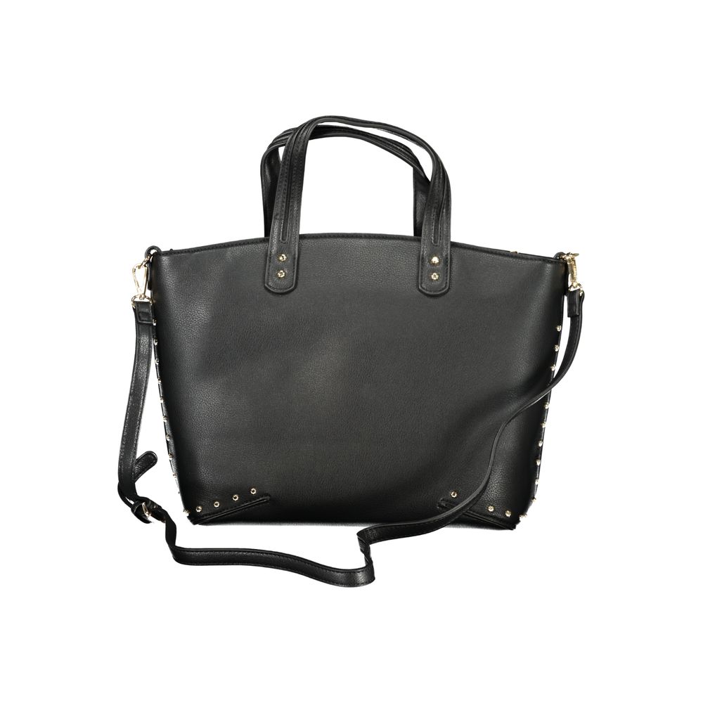 Cafenoir Nero Poliuretano Woman Handbag Argento