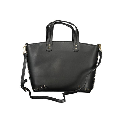 Cafenoir Nero Poliuretano Woman Handbag Argento