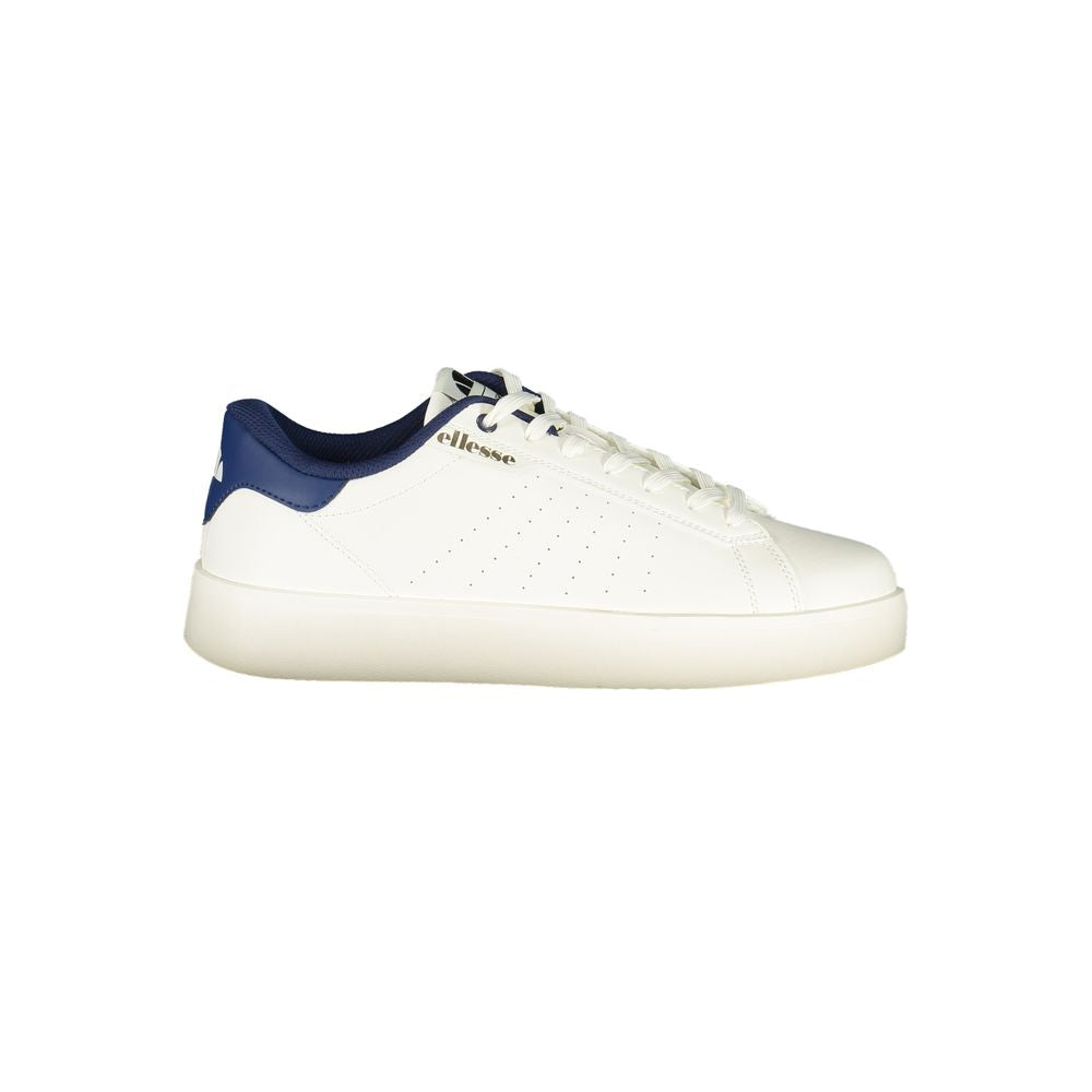 Ellesse White Polyurethane Men's Sneaker EU40/US7, EU41/US8, EU42/US9, EU45/US12