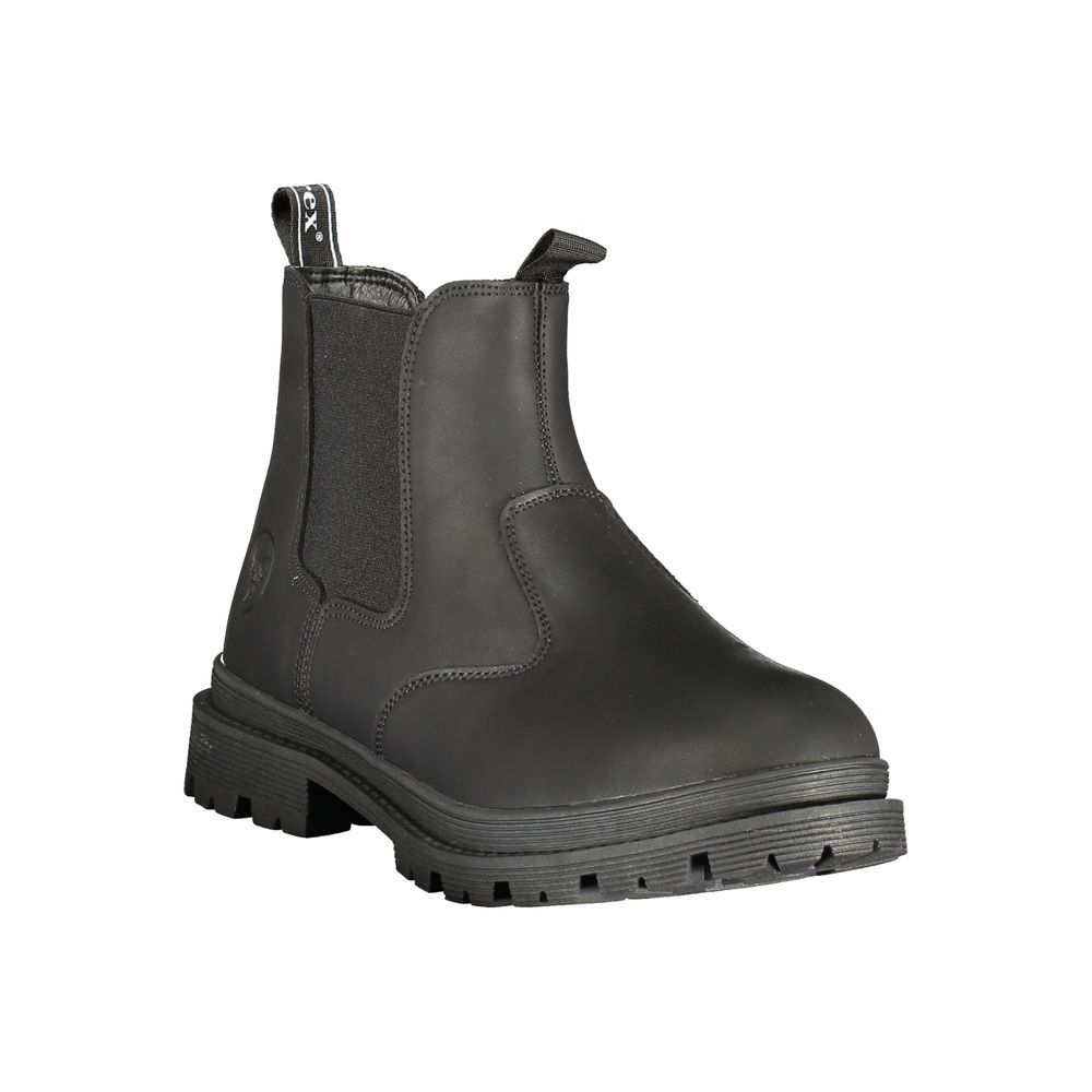 Avirex Nero Polyurethane Men's Ankle Boot - Black
