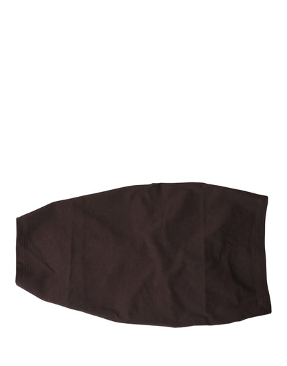 Dolce & Gabbana Brown Viscose Wide Belt Waist Cummerbund for Men