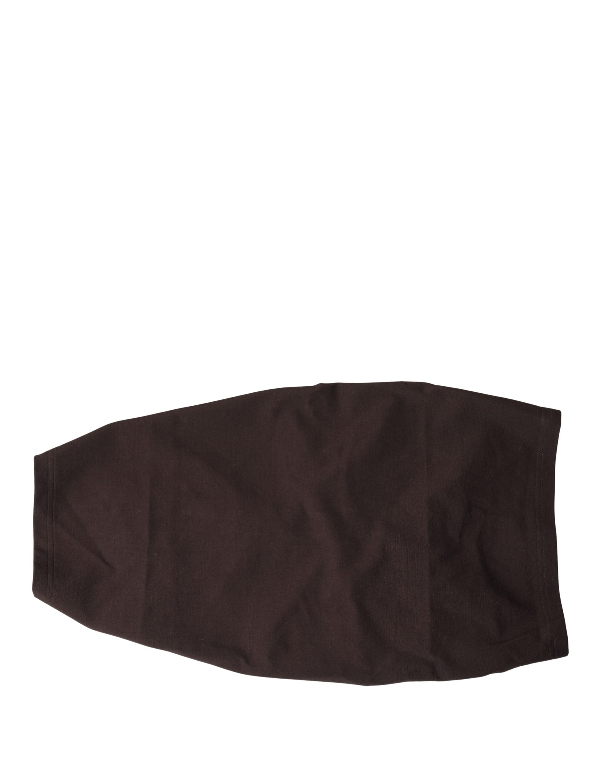 Dolce & Gabbana Brown Viscose Wide Belt Waist Cummerbund for Men