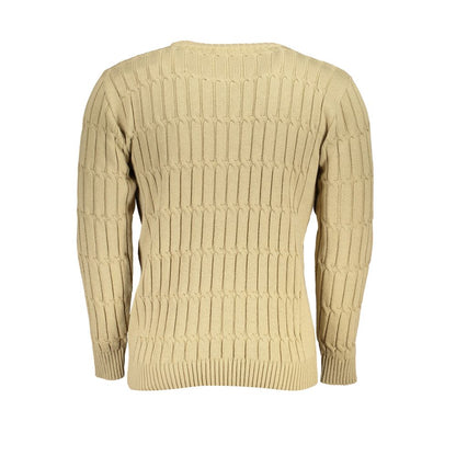 U.S. Grand Polo Beige Acrylic Men Sweater