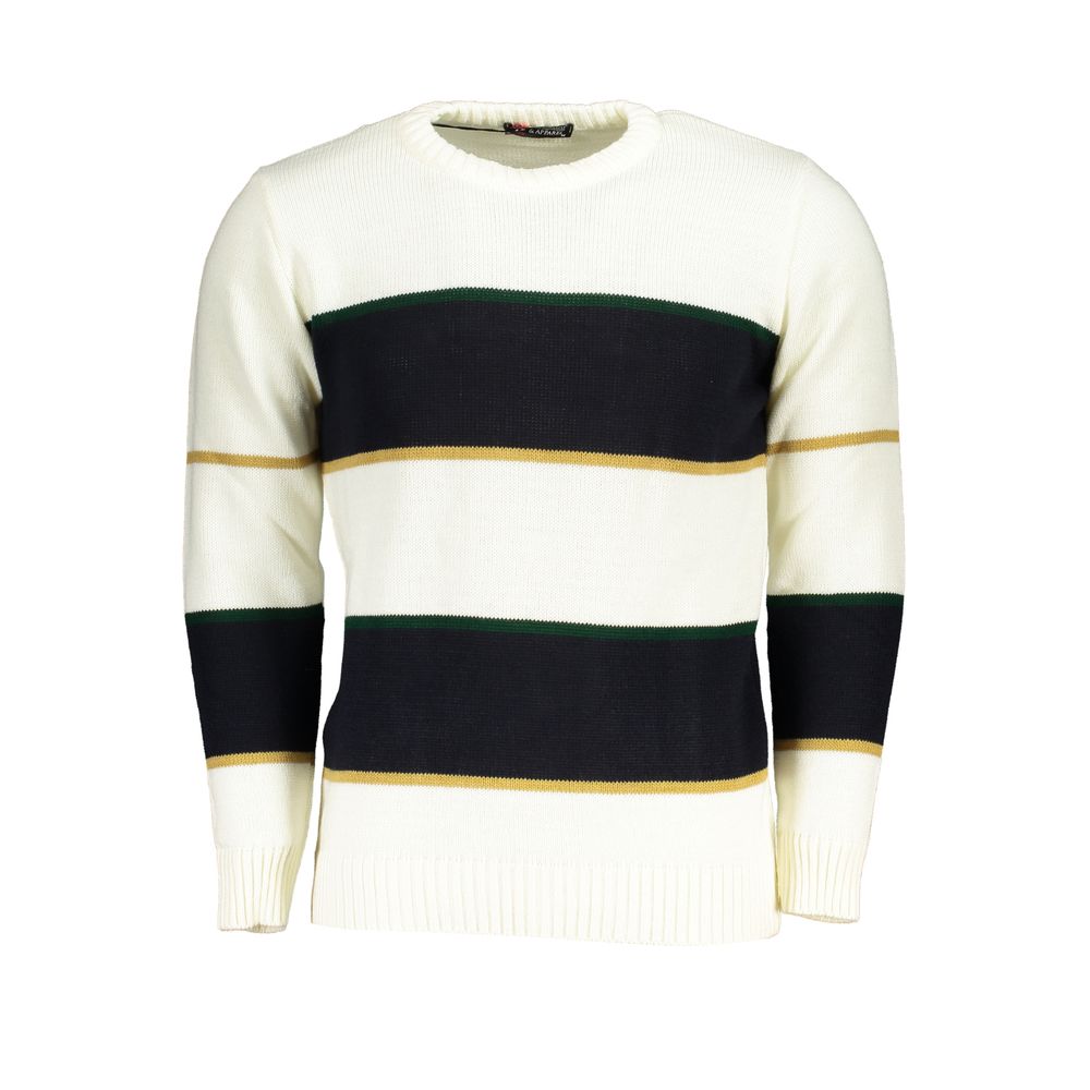 U.S. Grand Polo White Acrylic Men Sweater - XXL