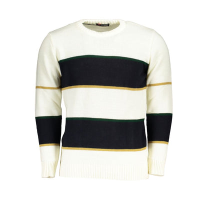 U.S. Grand Polo White Acrylic Men Sweater - XXL