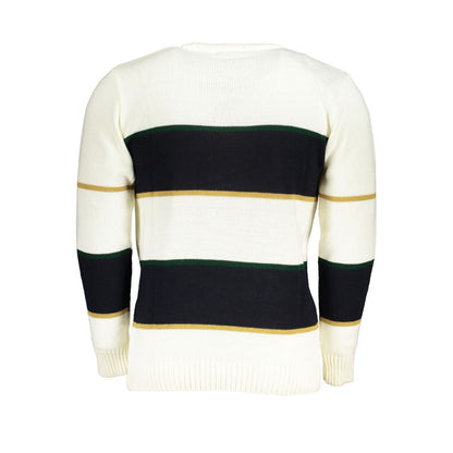 U.S. Grand Polo White Acrylic Men Sweater - XXL