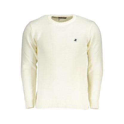 U.S. Grand Polo White Acrylic Men Sweater - XXL