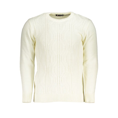 U.S. Grand Polo Bianco Acrylic Men Sweater XL, XXL