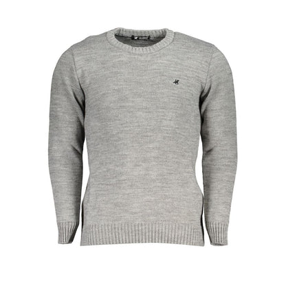 U.S. Grand Polo Grigio Acrylic Men Sweater - XXL
