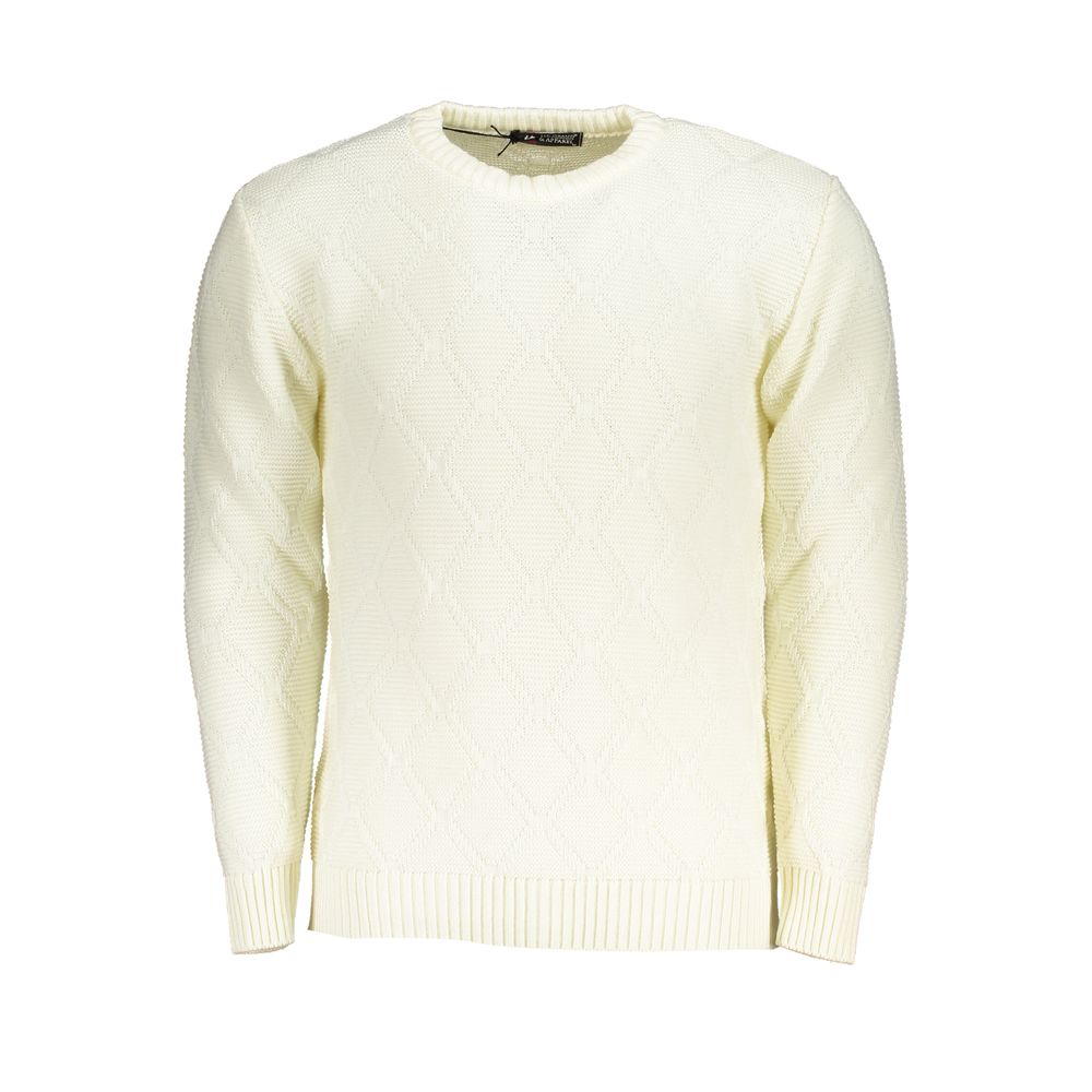 U.S. Grand Polo Bianco Acrylic Men Sweater - XXL