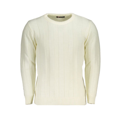 U.S. Grand Polo White Acrylic Men's Sweater - XXL