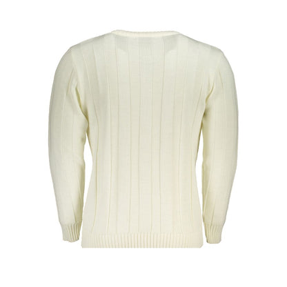 U.S. Grand Polo White Acrylic Men's Sweater - XXL