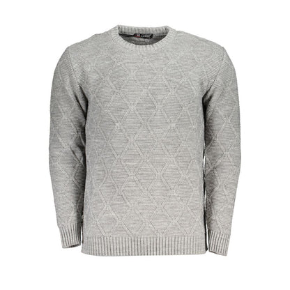 U.S. Grand Polo Grigio Acrylic Men Sweater