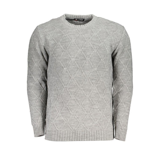 U.S. Grand Polo Grigio Acrylic Men Sweater