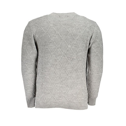 U.S. Grand Polo Grigio Acrylic Men Sweater