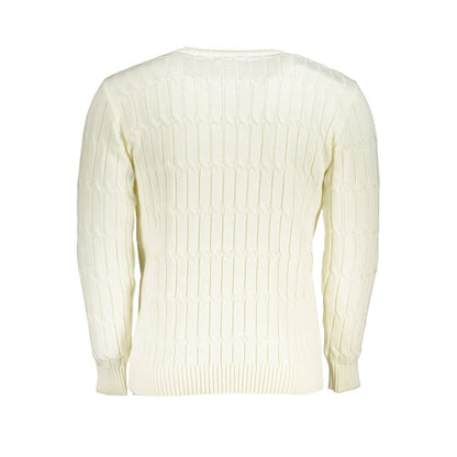 U.S. Grand Polo Bianco Acrylic Men Sweater