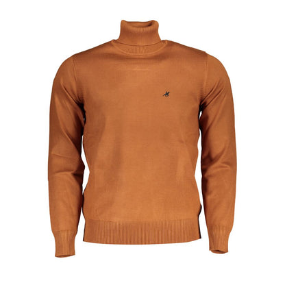 U.S. Grand Polo Verde Acrylic Men Sweater - Marrone - XXL