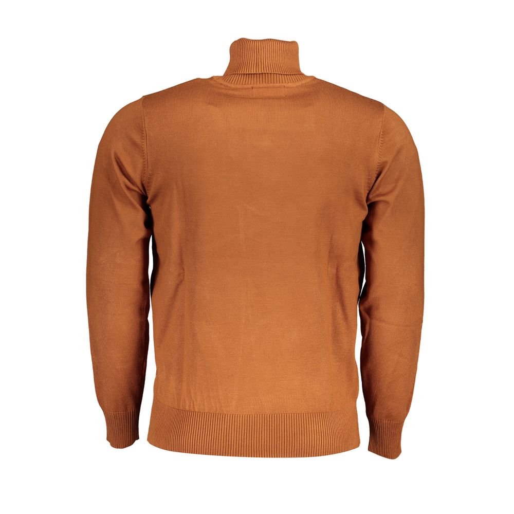 U.S. Grand Polo Verde Acrylic Men Sweater - Marrone - XXL