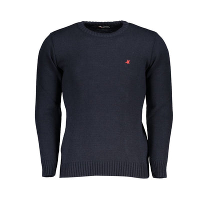 U.S. Grand Polo Blue Acrylic Men Sweater - XXL