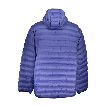 U.S. Grand Polo Blu Polyester Men Jacket - 5XL