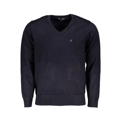 U.S. Grand Polo Blue Viscosa Men Sweater
